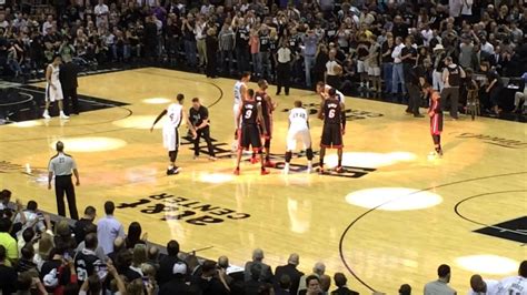 • was fourth in the nba in 3p% during the regular season (.411, min 7.0. 6/8/14 NBA Finals Game 2 Tip Off - YouTube