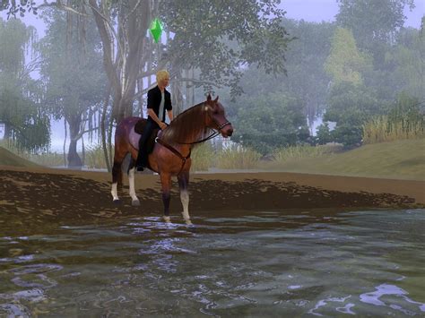 Sims 3 Pets Horse And I On Marshland By Horsespectrum On Deviantart