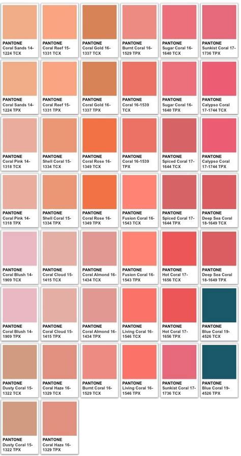 Https://tommynaija.com/paint Color/coral Peach Paint Color Chart