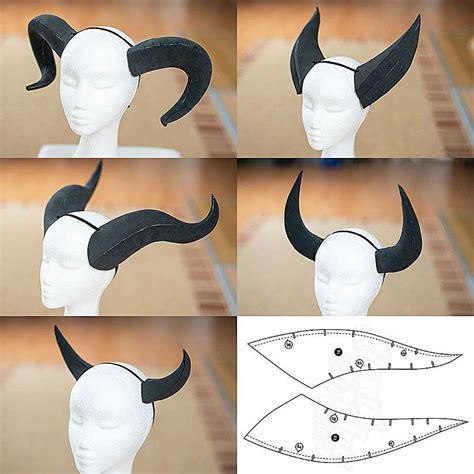 Diy Eva Foam Horn Pattern Collection Kamui Cosplay Want To Make