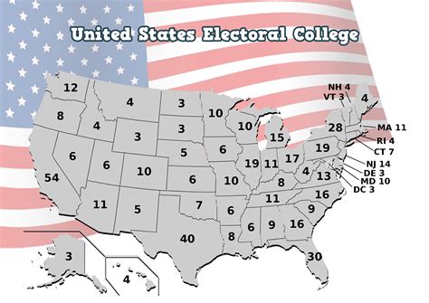 Blank Electoral College Map 2016 Printable Printable