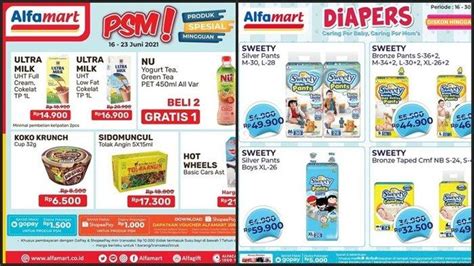 Siapa orang yang tidak tertarik dengan promo? Katalog Promo Alfamart Hari ini Kamis 24 Juni 2021, Beli 2 ...