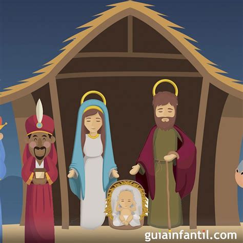 El Nacimiento Del Niño Jesús Cuento Ilustrado De Navidad Para Niños