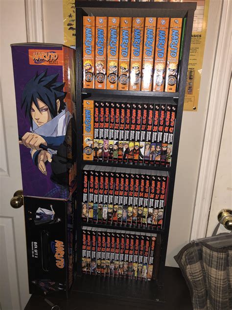 Box Set 3 Arrived Today The Naruto Shelf Is Complete Rmangacollectors