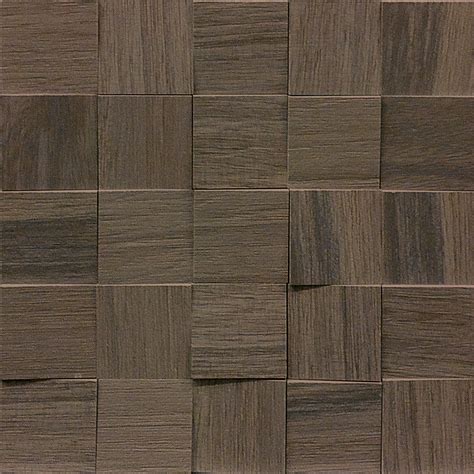 Wooden Tile Brown 3d Mosaic Sale 2423 Decorative Materials