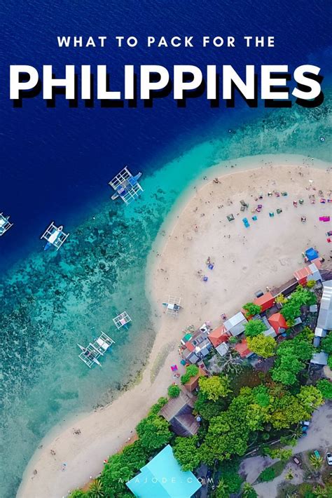 What To Pack For The Philippines Free Packing List Philippines Travel Travel Fun