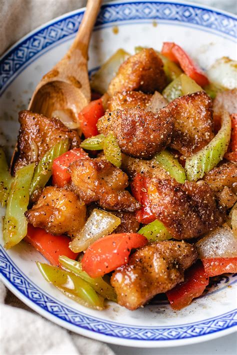 Healthy Chinese Black Pepper Chicken Recipe Thesuperhealthyfood