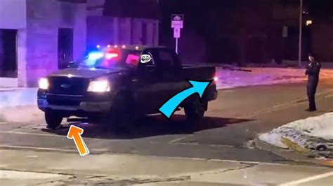 Cops Run Over Their Own Stop Sticks With Suspect Vehicle Maximum