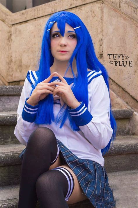 Sayaka Maizono Danganronpa Tefy Blue Cosplay Style Fashion