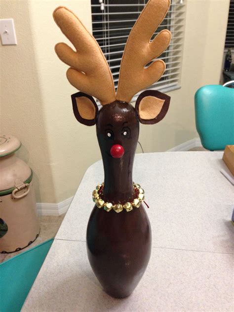 Pin By Mike Rupp On Christmas Ideas Bowling Pin Crafts Bowling Ts