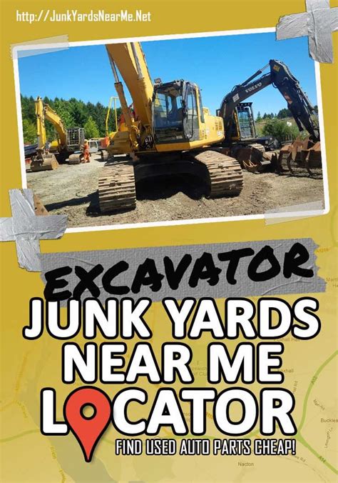 200 million used auto parts instantly searchable. Excavator Salvage Yards Near Me in 2020 | Excavator, Yard ...