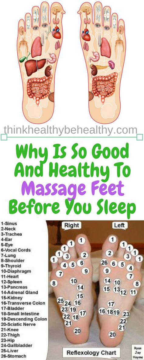 why is so good and healthy to massage feet before you sleep health massage massage foot