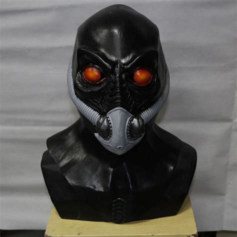 Alien Mask The Invader Black Mistermask Nl