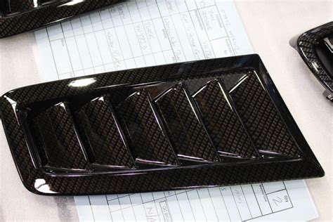 Wicked Coatings Car Exterior Element Coated In Carbon Fibre