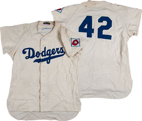 Real Jackie Robinson Jersey