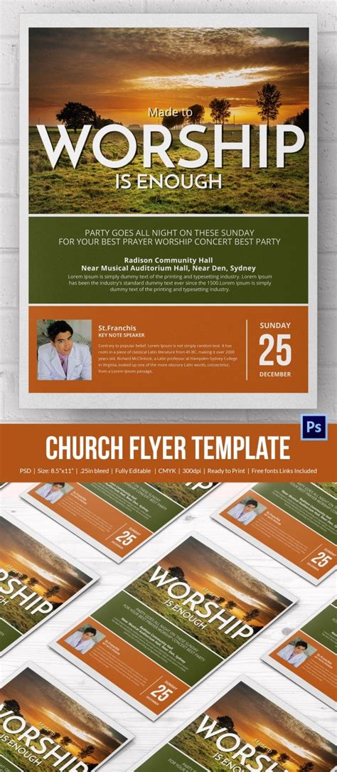 Church Flyers 46 Free Psd Ai Vector Eps Format Download Free