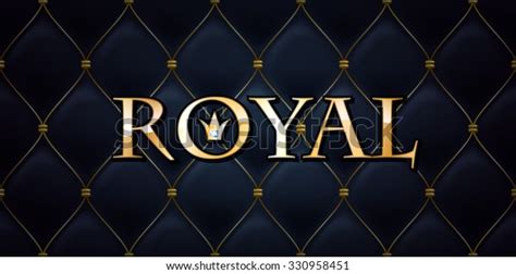 Royal Abstract Quilted Background Diamonds Golden Stock Vector Royalty