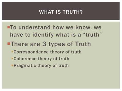 Ppt Different Truths Powerpoint Presentation Free Download Id2479706