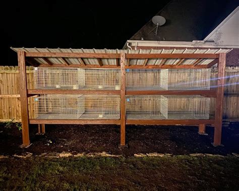 Building My Rabbit Hutch With Kw Cages — Teal Stone Homestead