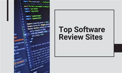 List Top 5 Software Review Websites You Should Check Out Techenger