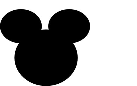 Mickey Mouse Head Silhouette Clip Art Library
