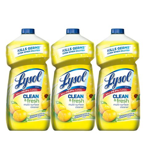 Buy Lysolmulti Surface Cleaner Sanitizing And Disinfecting Pour To Clean And Deodorize