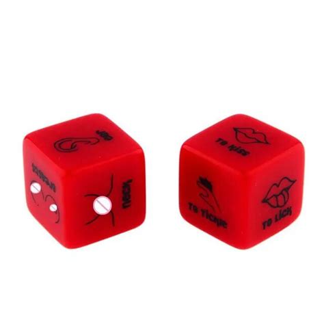 2 X Sex Dice Pair Couples Bedroom Game Adult Present Bachelor Party