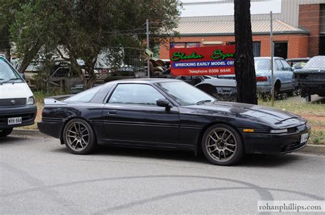 Toyota Supra Mk3 Black Chicago Criminal And Civil Defense