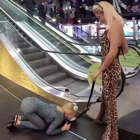 Internet Star Plastic Barbie Banned From Shopping Centre For Being Walked Around Like A Cat