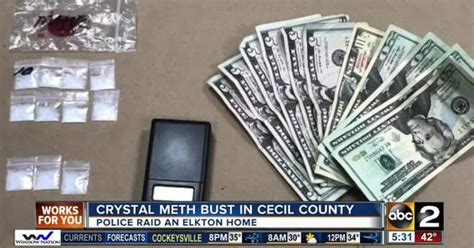 Crystal Meth Bust In Cecil County