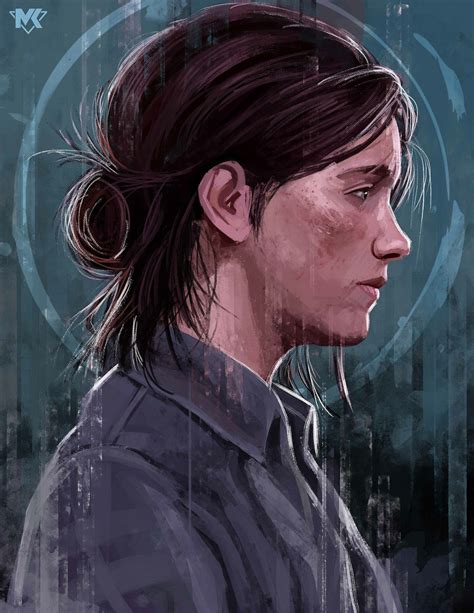 Ellie Williams The Last Of Us 2 Mayank Kumarr Disegno Arte Disegni