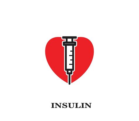 Insulin Icon Vector Logo Design Template 7167041 Vector Art At Vecteezy