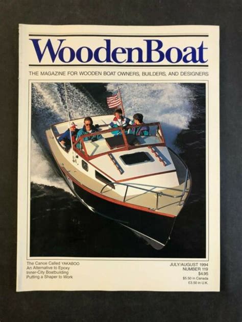 Wooden Boat Magazine Julyaugust 1994 Number 119 Ebay