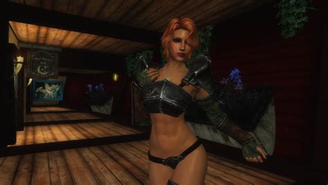 Sexy Vanilla Female Armor For Unp And Sevenbase With Bbp At Skyrim