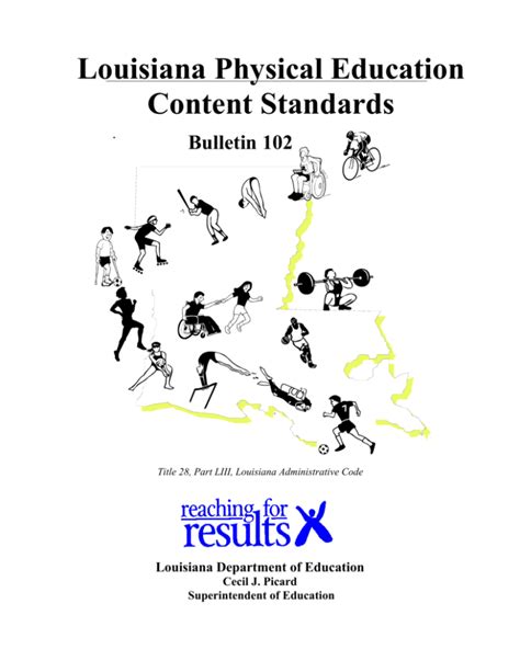 Louisiana Physical Education Content Standards