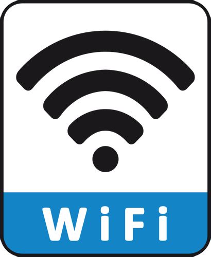 Wifi Connection Pictograph Public Domain Vectors