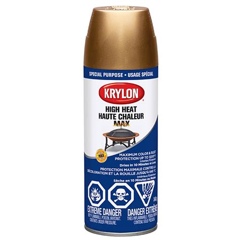 Krylon Max High Heat Spray Paint Réno Dépôt