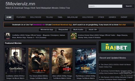 Movierulz 2023 Downlaod Tamil Telugu Bollywood And Hollywood Movies