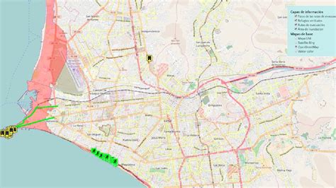 Mapa Conoce Las Zonas De Inundación Ante Tsunami En Lima Rpp Noticias