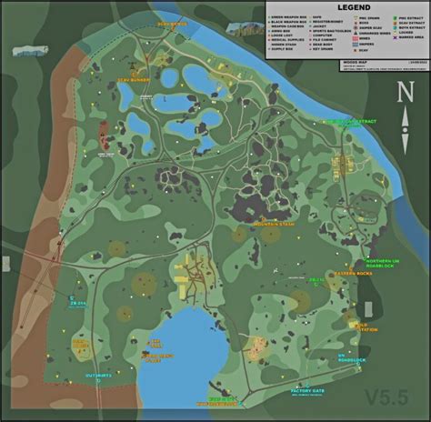 Escape From Tarkov Woods Map Guide GamesRecon