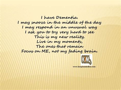 Dementia Dreams And Reality Dementia Sharing The Good Times