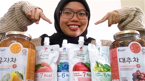 Jelly B Konjac Jelly (Korean Diet Drink) & Hansung Tea ...