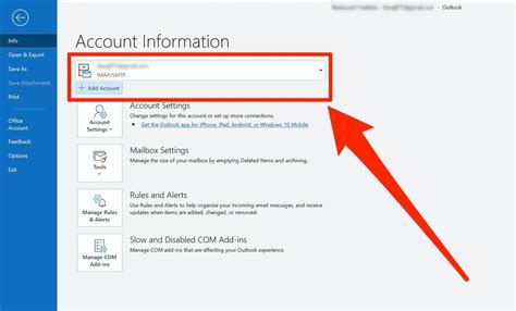 Rackzar How To Add Your Email Account To Outlook