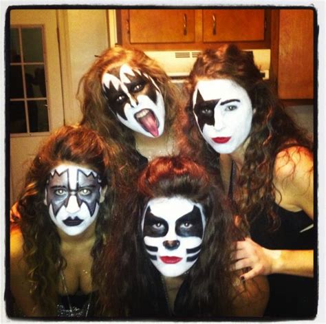 Deck yourself out from head to toe with the flashiest costumes around. Kiss Halloween Costume! | DIY | Pinterest