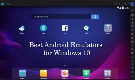 10 Best Android Emulators for Windows 10 | Slashdigit