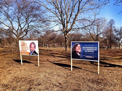 Toronto Has The Best Election Signs Pics