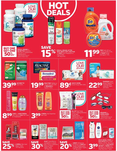 Rexall Pharma Plus Drugstore Canada Offers Get 15 Back In Points When