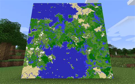 Minecraft Biomes Map