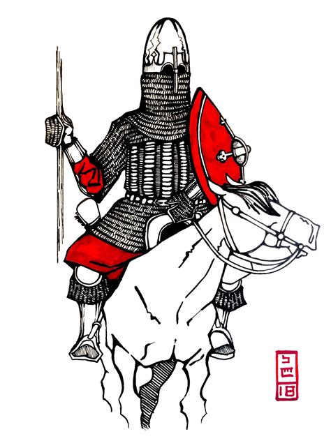 Georgian Heavy Armored Cavalryman 14th Century Early 15th Century