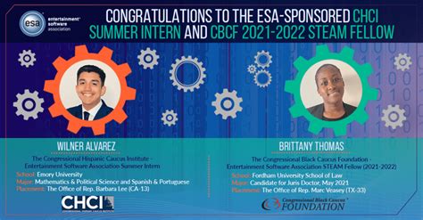 The Entertainment Software Association Congratulates The Esa Sponsored